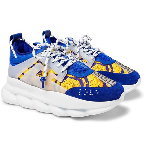 versace chain reaction size guide|Versace Chain Reaction Barocco Sneakers .